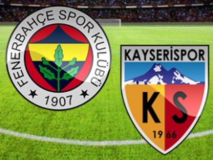 Fenerbahçe-Kayserispor maçı muhtemel 11'leri