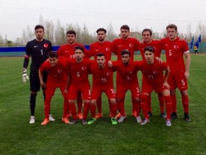 U19 Milli Takımı İsrail'i 1-0 yendi