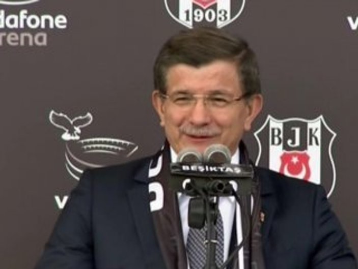 Davutoğlu Beşiktaş Arena'nın açılışında konuştu