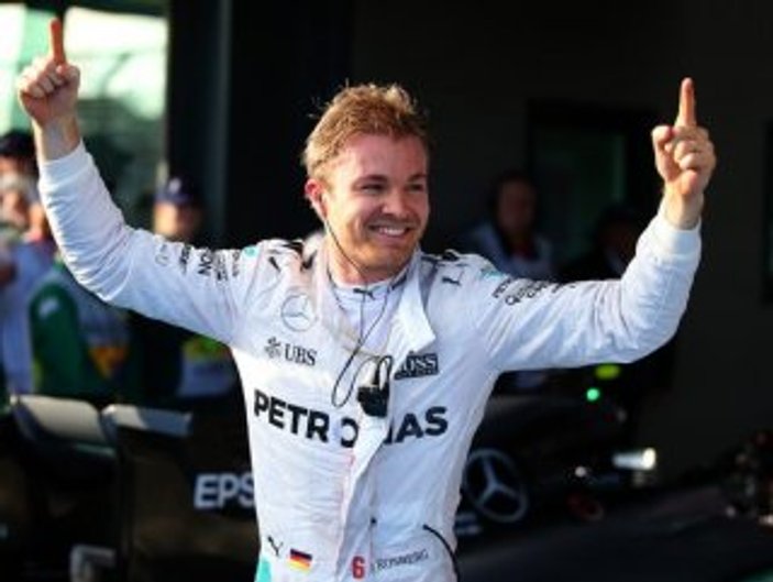 Rusya'da pole pozisyonu Rosberg'in