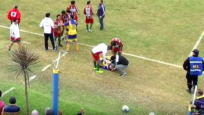 Arjantin'de futbol maçında ölüm - VİDEO