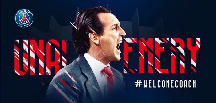 Unai Emery PSG'nin başına geçti