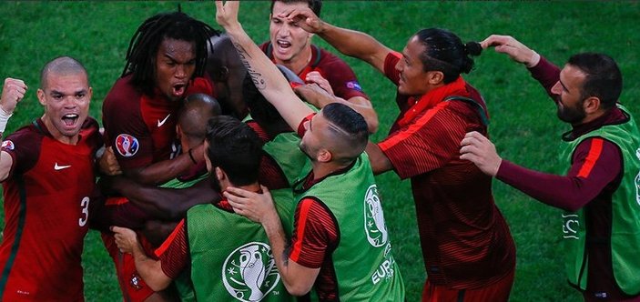 Portekiz hiç kazanamadan yarı finale yükseldi