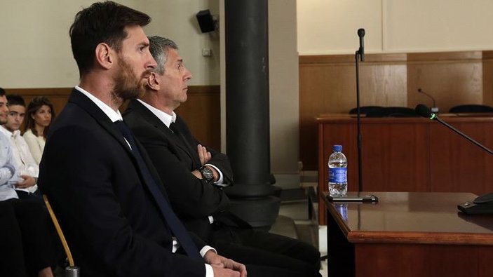 Messi ve babası hapis cezasına çarptırıldı