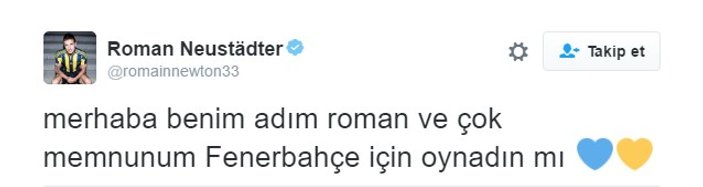 Roman Neustadter'ın ilk Türkçe deneyimi güldürdü