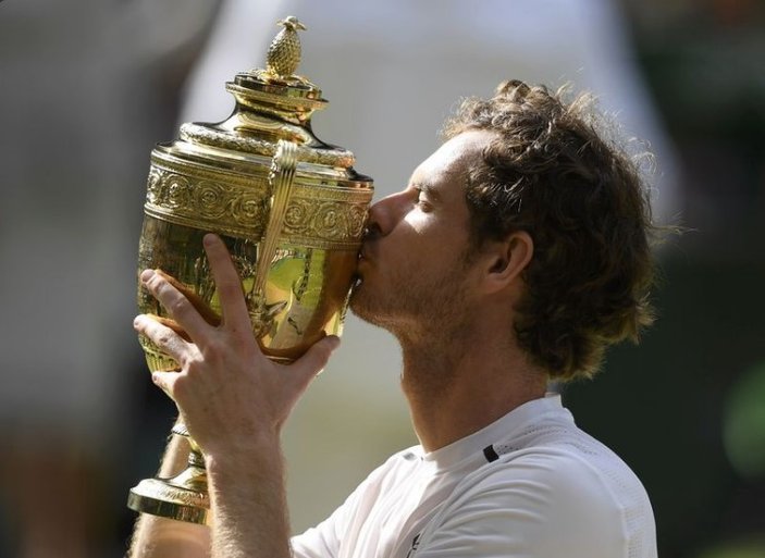 Wimbledon'da şampiyon Andy Murray oldu