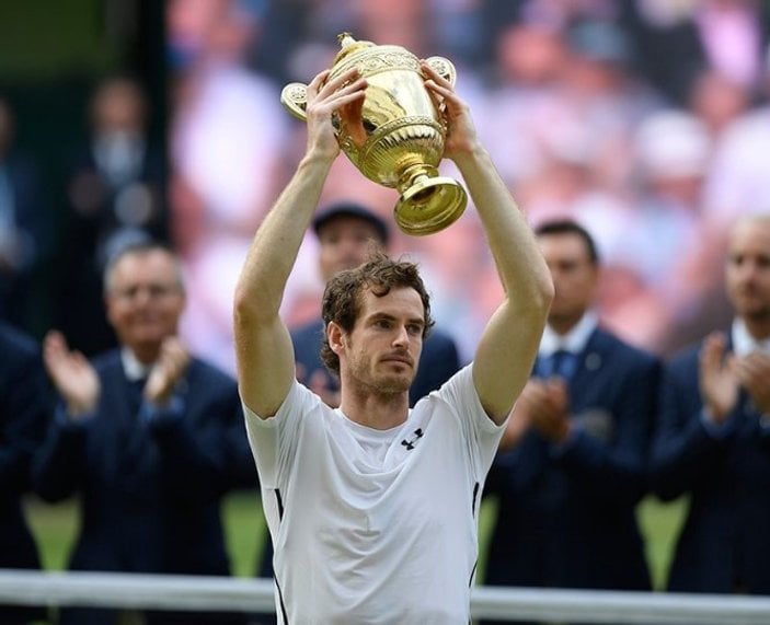 Wimbledon'da şampiyon Andy Murray oldu