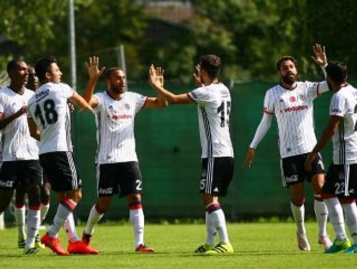 Beşiktaş 3. hazırlık maçında farklı galip geldi