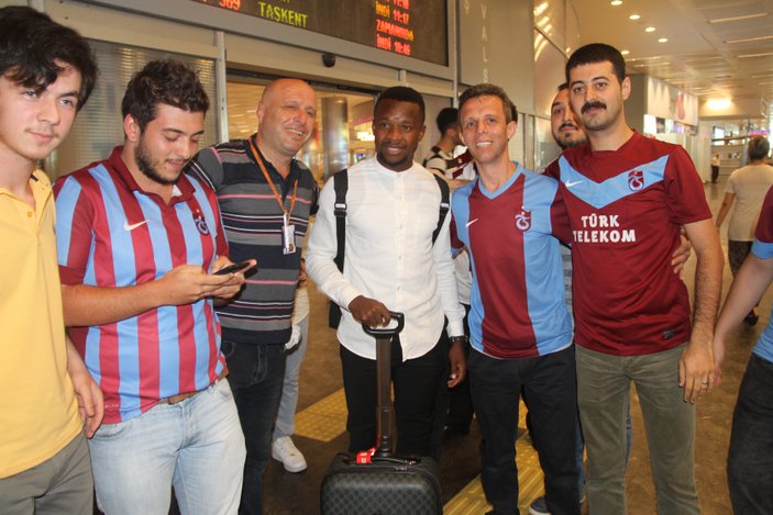 Trabzonspor'un yeni transferi Türkiye'de