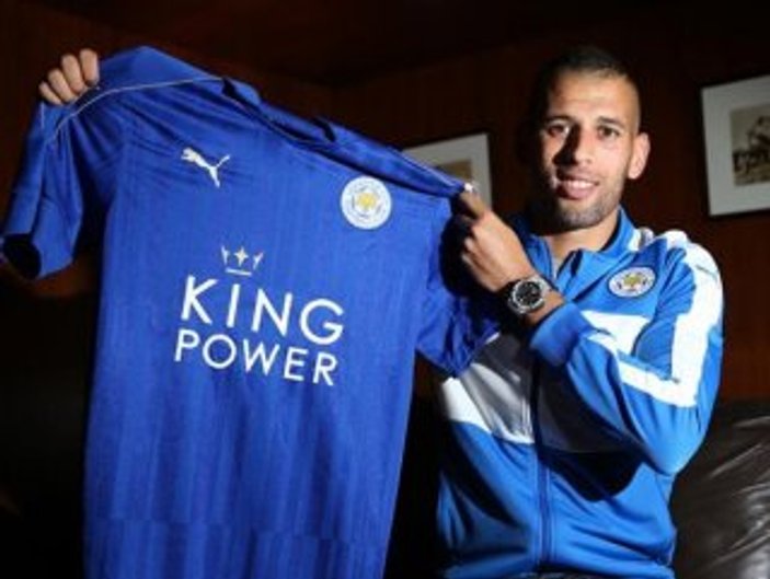 İslam Slimani Leicester City'de