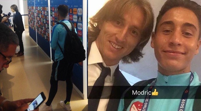 Modric: Emre Mor'a hayranım