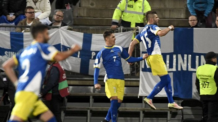 Kosova Milli Futbol Takımı'ndan tarihi başarı