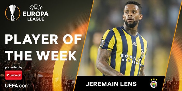 Avrupa Ligi'de haftanın oyuncusu Fenerbahçeli Lens