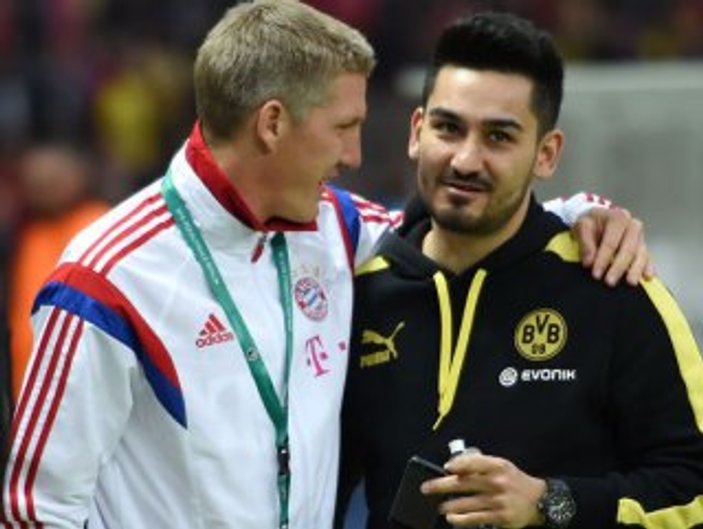 İlkay Gündoğan'dan Schweinsteiger'e destek geldi