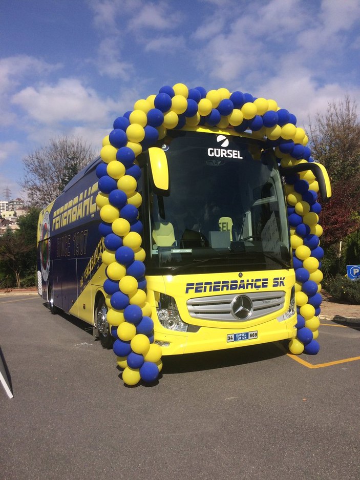 Fenerbahçe'ye zırhlı otobüs