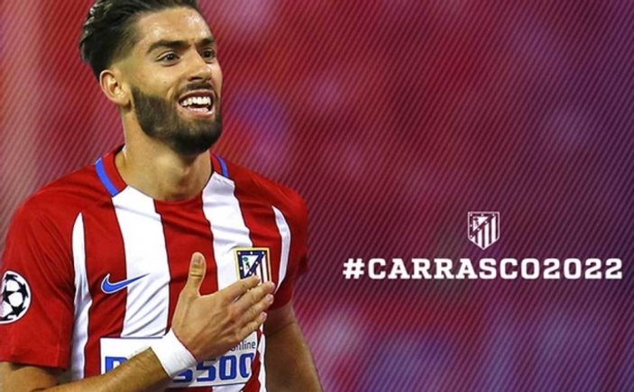 Atletico Madrid Carrasco'nun sözleşmesini uzattı