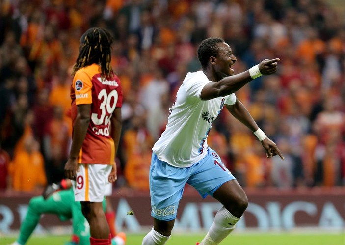 Trabzonspor deplasmanda Galatasaray'ı mağlup etti