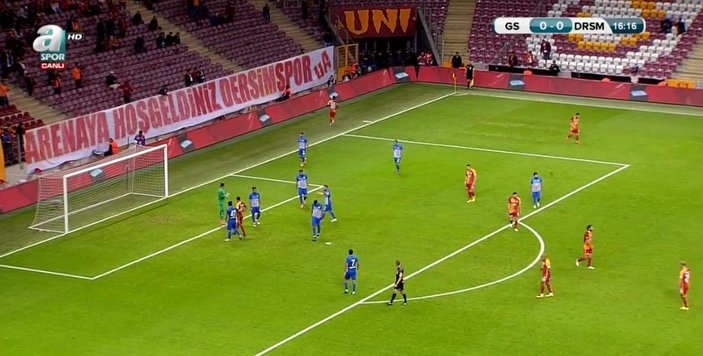 Galatasaraylılar Dersimspor'u tribüne çağırdı - İZLE