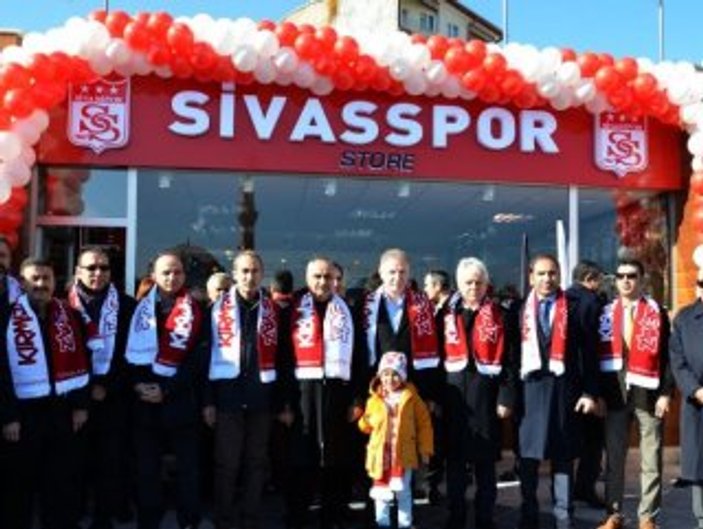 Sivasspor Store açıldı