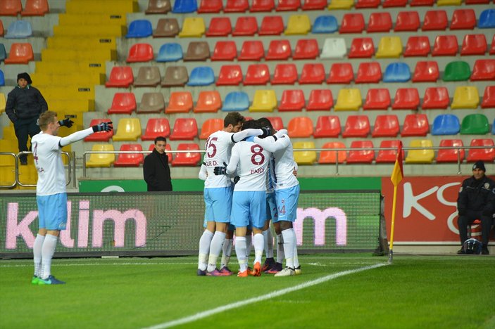 Trabzonspor 4 maç sonra kazandı