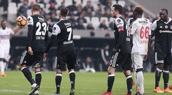 Beşiktaş-Gaziantepspor maçında penaltı gerilimi