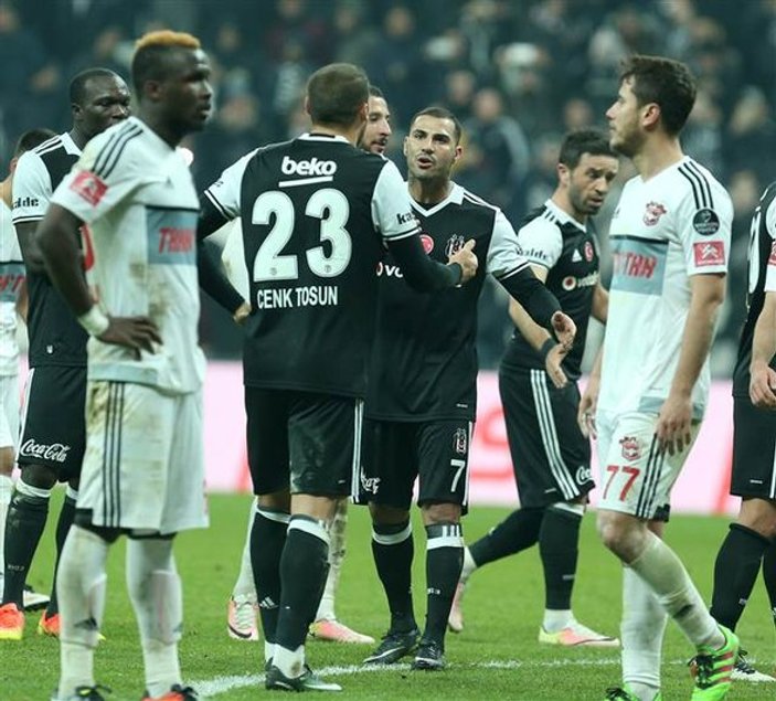Beşiktaş-Gaziantepspor maçında penaltı gerilimi