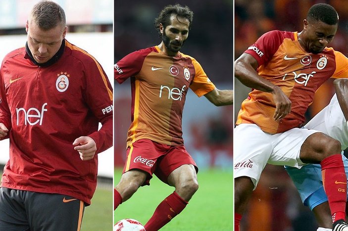 Galatasaray'da 6 kişiyle daha yollar ayrılacak