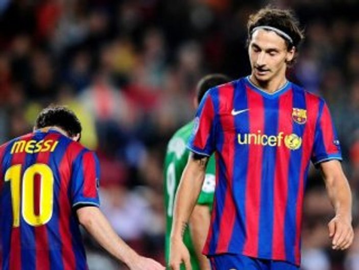 İbrahimovic: Messi'yi izlemek Play Station oynamak gibi