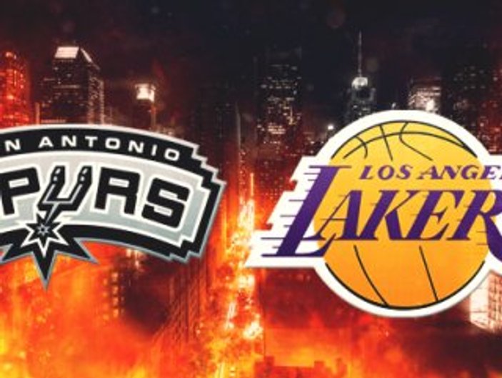 Spurs sahasında Lakers'ı 40sayı farkla ezdi 