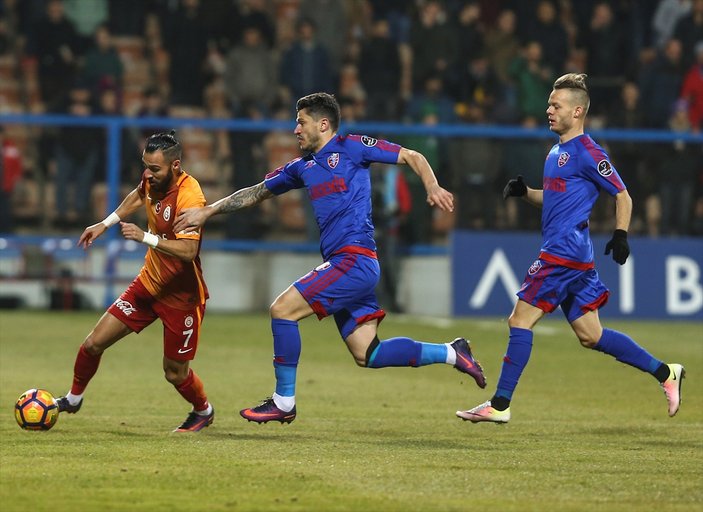 Galatasaray Karabükspor'a deplasmanda mağlup oldu