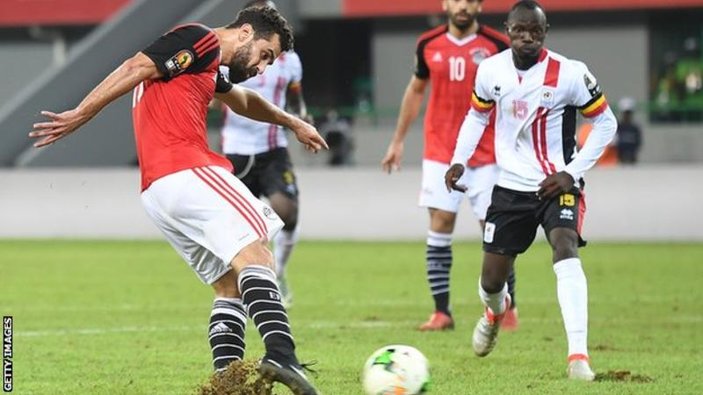 Afrika Uluslar Kupası'nda Mısır Uganda'yı yendi