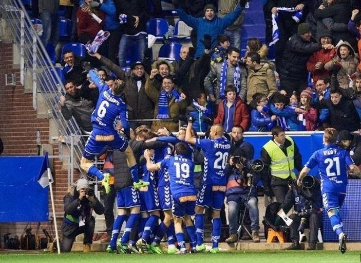 İspanya Kral Kupası'nda Deportivo Alaves finalde