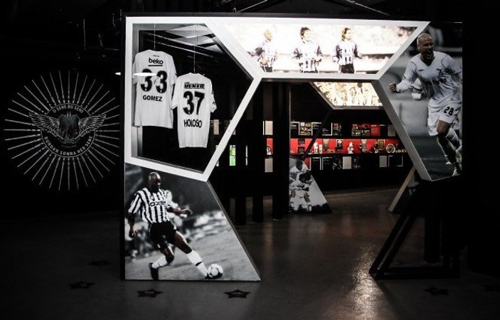 Beşiktaş'ın Arena'daki müzesi açıldı