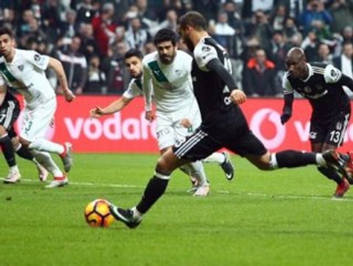 Penaltıda da lider Beşiktaş