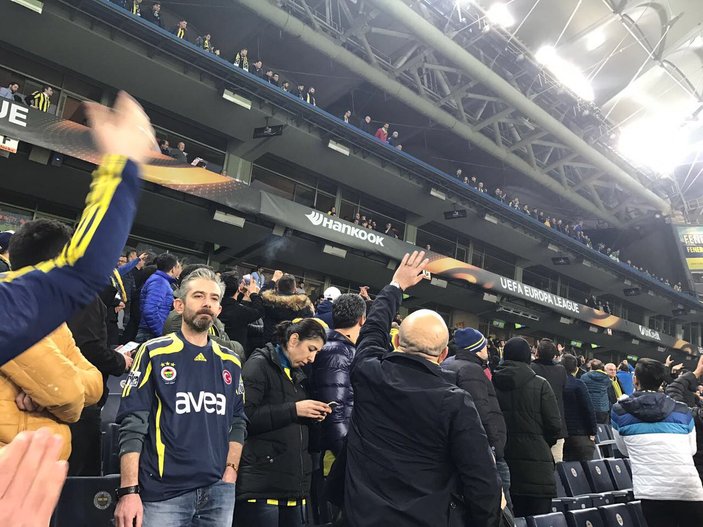 Fenerbahçe taraftarından Ali Koç'a tezahürat