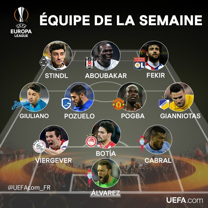Aboubakar UEFA'nın en iyi 11'ine seçildi