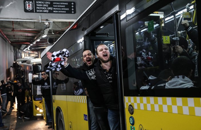 Beşiktaş taraftarı ilk kez TT Arena'da