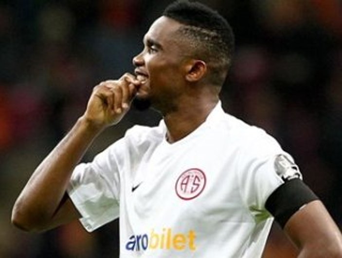 Beşiktaş maçı öncesi Antalyaspor'a Eto'o'dan kötü haber