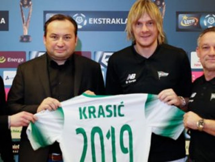 Lechia Gdansk Krasic'in sözleşmesini uzattı