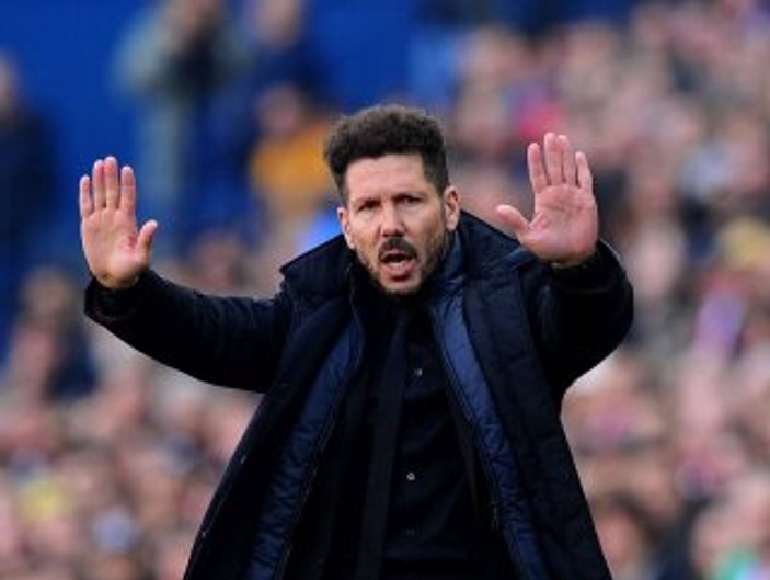 Simeone: Real Madrid'i asla çalıştırmayacağım