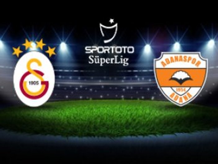 Galatasaray-Adanaspor maçı muhtemel 11'leri