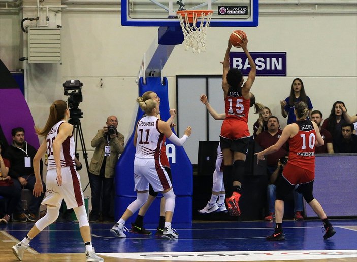 Yakın Doğu Üniversitesi Eurocup şampiyonu