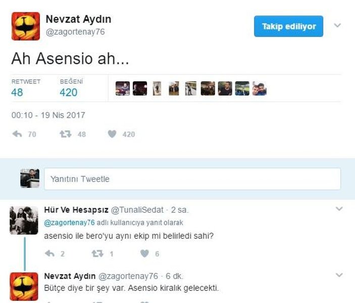 Trabzonspor'da Real Madridli Asensio üzüntüsü