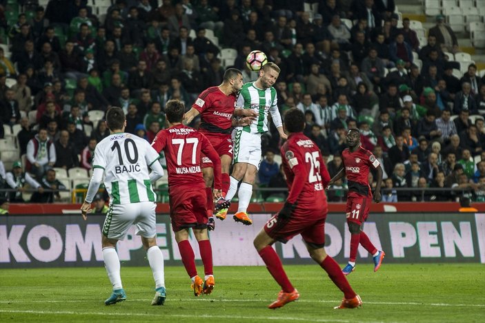 Gaziantepspor deplasmanda Atiker Konyaspor'u yendi