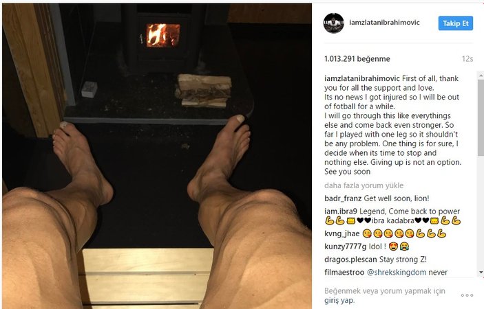 Ibrahimovic emeklilik söylentilerine cevap verdi