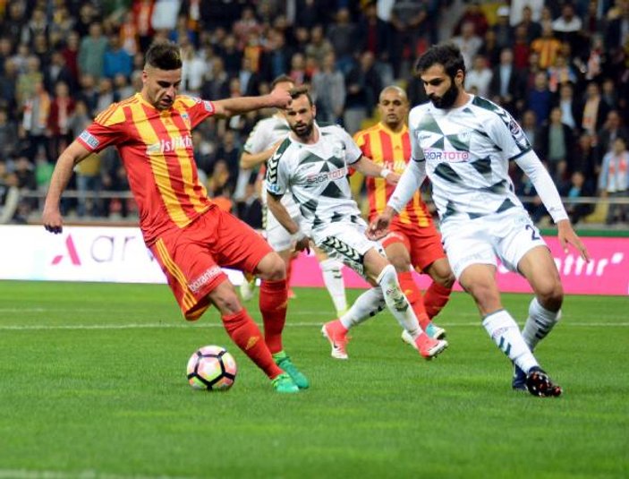 Kayserispor evinde Atiker Konyaspor'u yendi