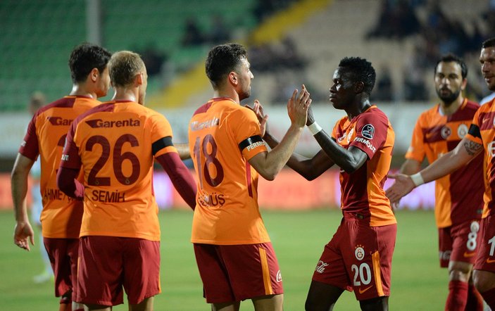 Galatasaray Alanya'da kazandı