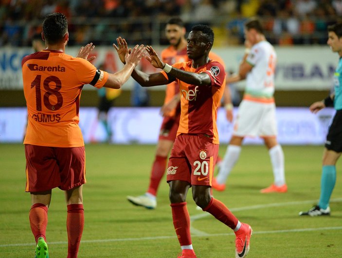 Galatasaray Alanya'da kazandı