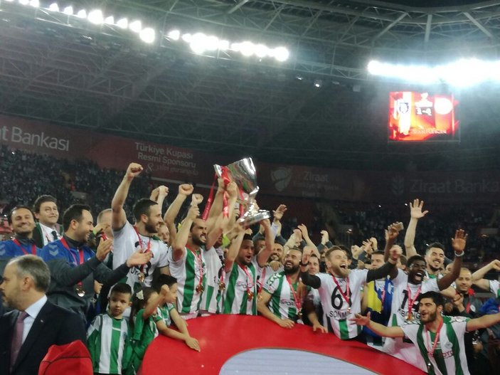 Türkiye Kupası'nda şampiyon Konyaspor