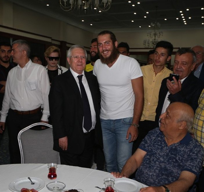 Fenerbahçe'de bayramlaşma töreni gerçekleştirildi